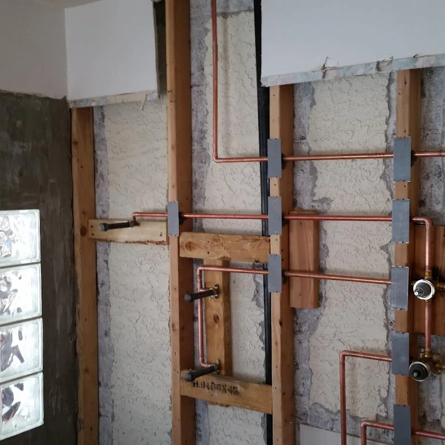 Copper pipe installation for Burst Pipe Repair in Bow
