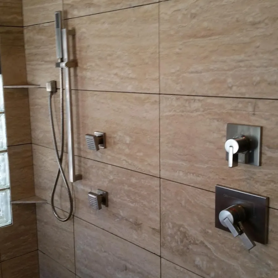 Shower fixture installation for Water Heater Installation in Bow